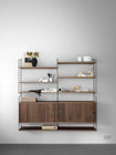 Vertical Wall Cabinet Shelving Unit V3