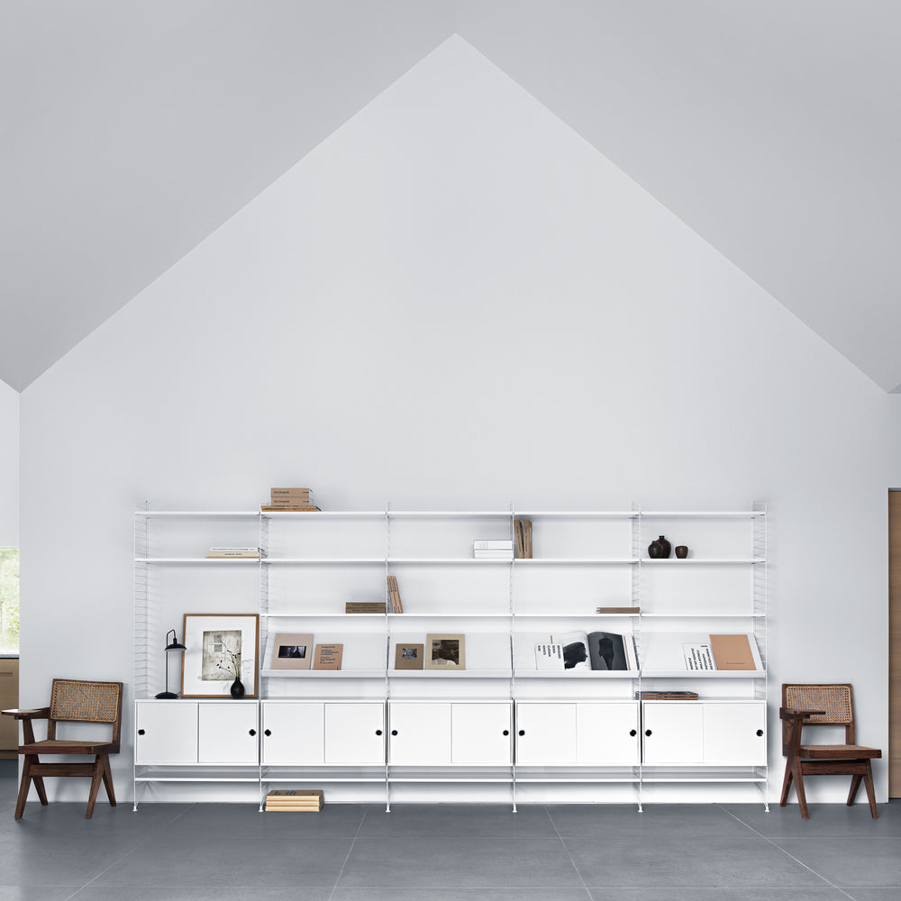 Vertical Wall Cabinet Shelving Unit V1