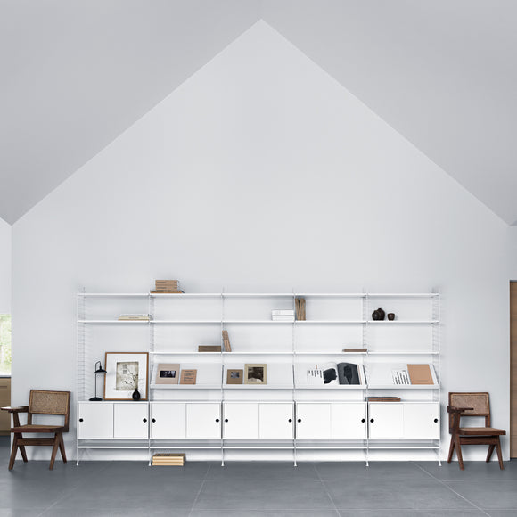 Vertical Wall Cabinet Shelving Unit V1
