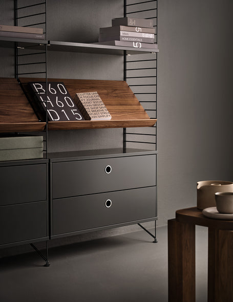 Vertical Wall Cabinet Shelving Unit V1