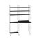 Workspace Shelving Unit  option Black / Dark Grey