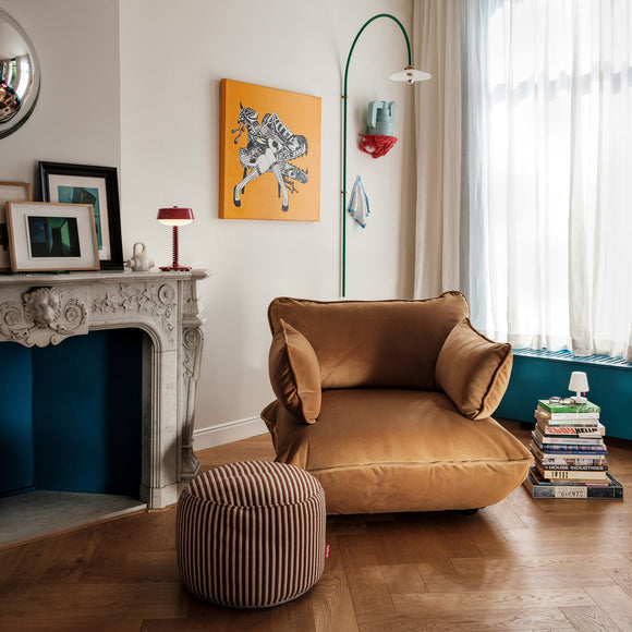 Sumo Recycled Velvet Lounge Chair