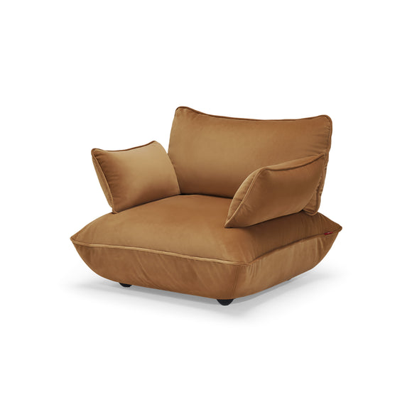 Sumo Recycled Velvet Lounge Chair