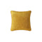 Cloud Silque Throw Pillow  option Olive / Fig Piping