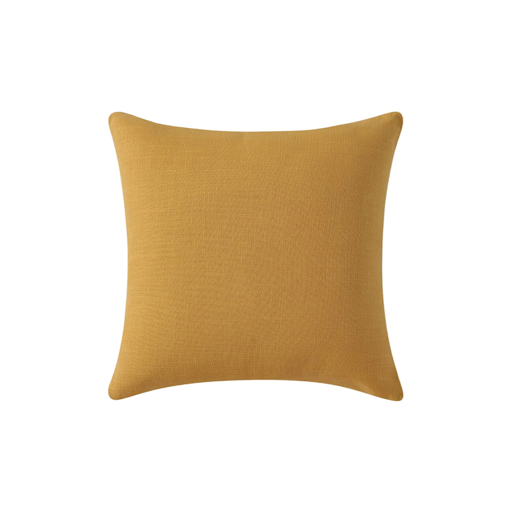 Crane Embroidered Throw Pillow