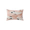 Crane in the Clouds Throw Pillow  option Pink Sand / Lumbar