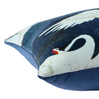 Crane in the Clouds Throw Pillow