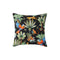 Decorate Palms Throw Pillow  option Midnight