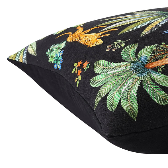 Decorate Palms Throw Pillow