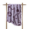 Faces Throw Blanket  option Grape / Lavender