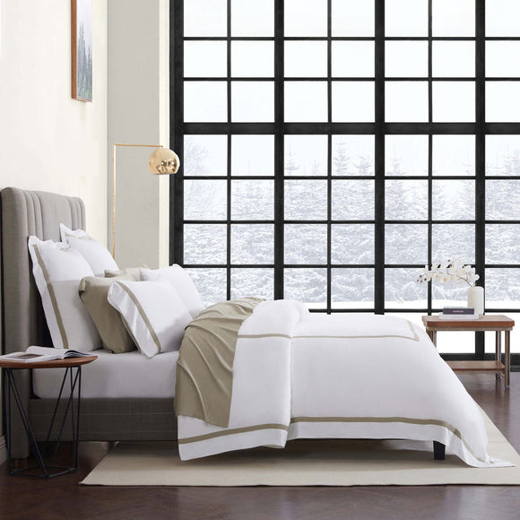 Frame Premium Bamboo Duvet Cover