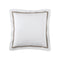 Frame Premium Bamboo Euro Sham  option White / Taupe