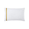 Frame Premium Bamboo Pillowcase (Set of 2)  option White / Gold