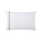 Frame Premium Bamboo Pillowcase (Set of 2)  option White / Taupe
