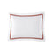Frame Premium Bamboo Sham (Set of 2)  option White / Clay