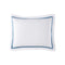 Frame Premium Bamboo Sham (Set of 2)  option White / Denim