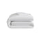 Luxe Bamboo Duvet Cover with Piping  option White / Boulder