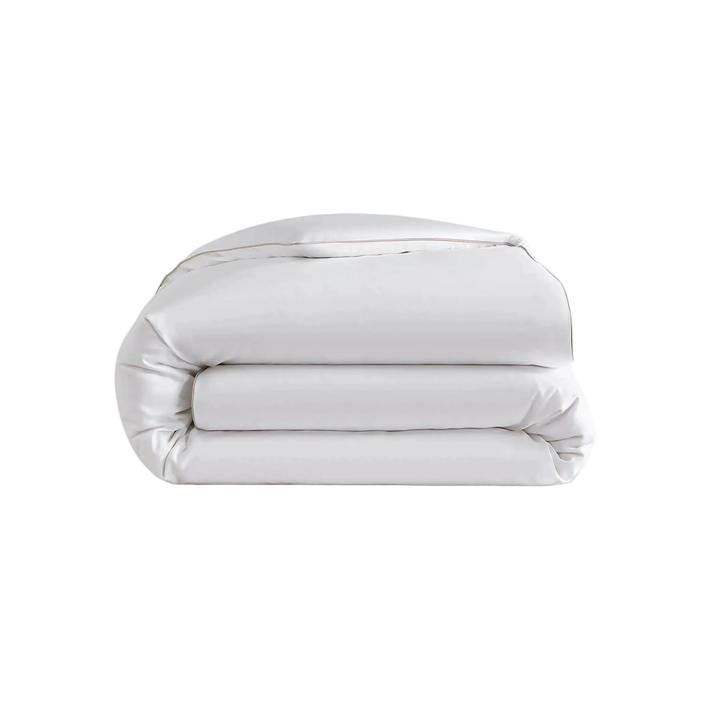Luxe Bamboo Duvet Cover with Piping