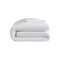 Luxe Bamboo Duvet Cover with Piping  option White / Taupe