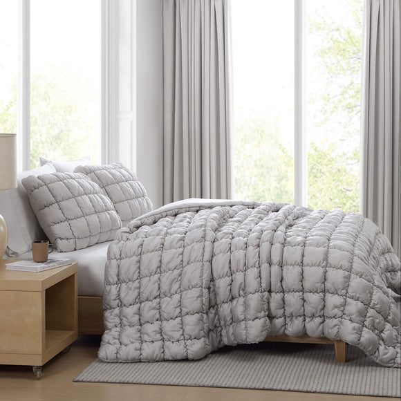 Silky Lyocell Puff Comforter