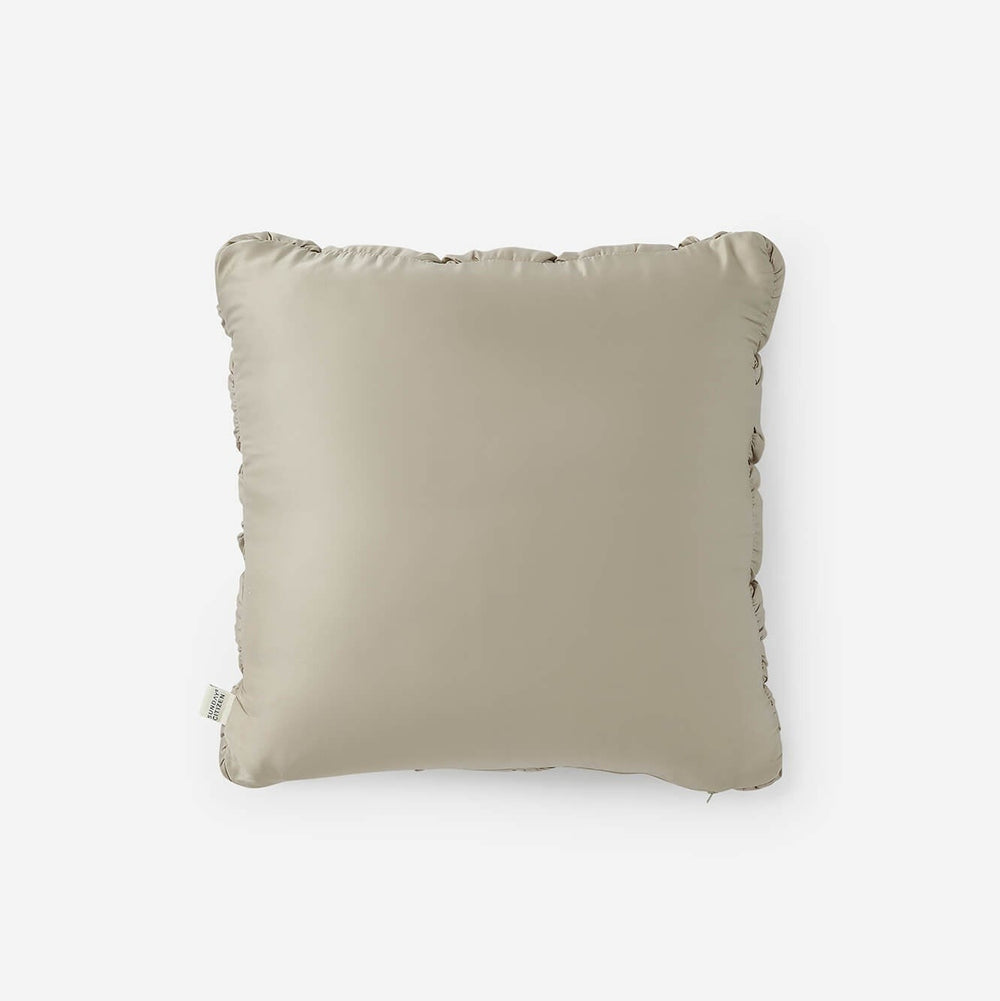 Silky Lyocell Puff Throw Pillow