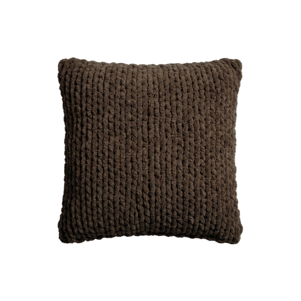 Snug Chunky Knit Throw Pillow