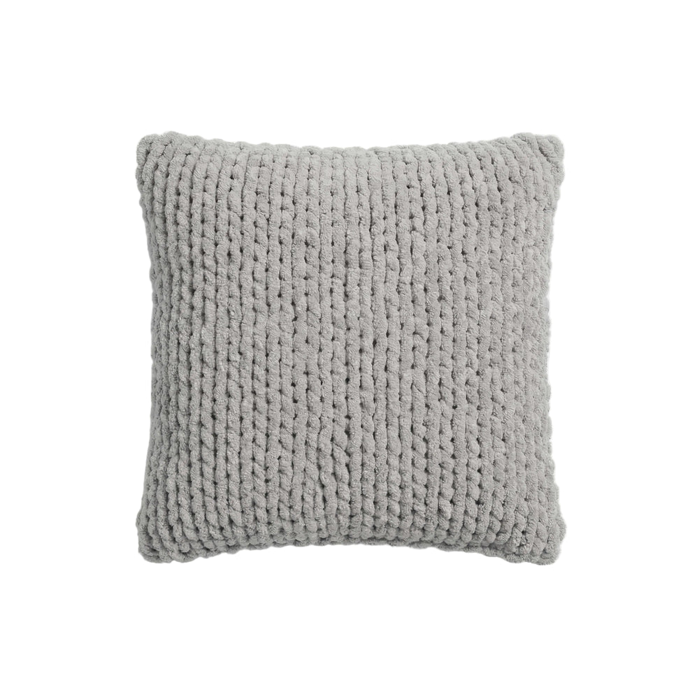 Snug Chunky Knit Throw Pillow