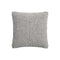 Snug Chunky Knit Throw Pillow  option Cloud Grey