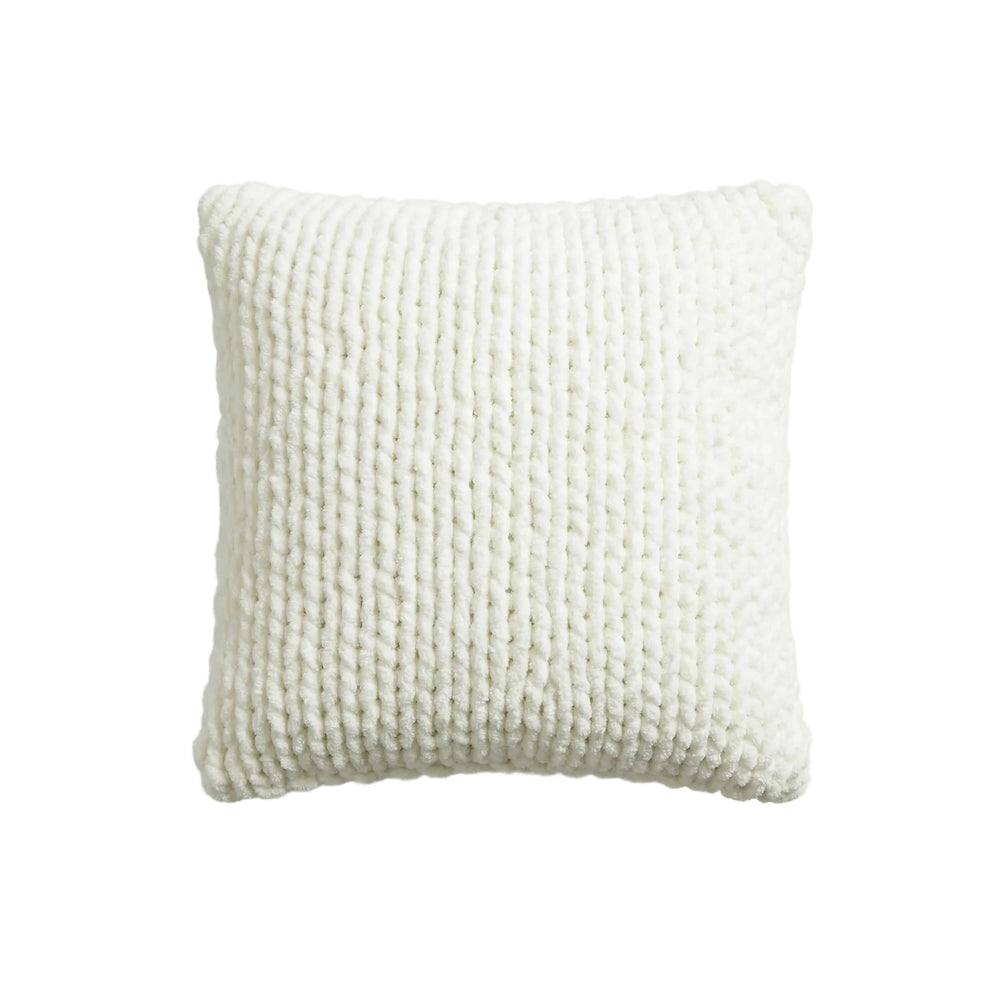 Snug Chunky Knit Throw Pillow