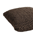 Snug Chunky Knit Throw Pillow