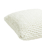 Snug Chunky Knit Throw Pillow