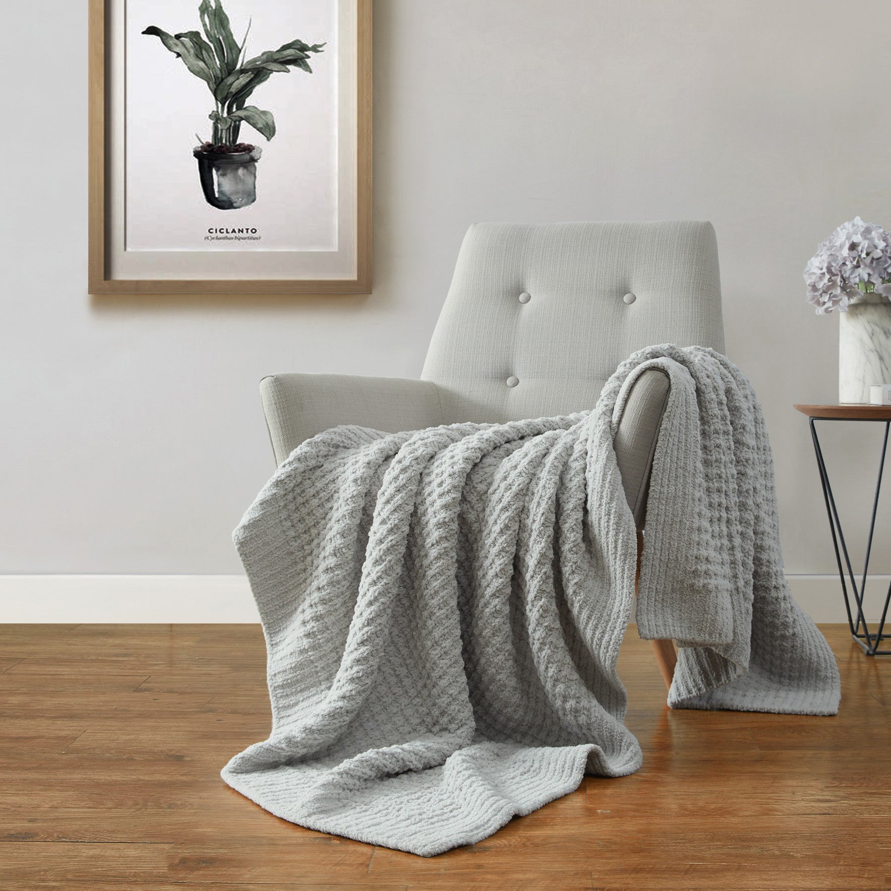 Sunday Citizen Snug Waffle Throw Blanket - Thumbnail 4