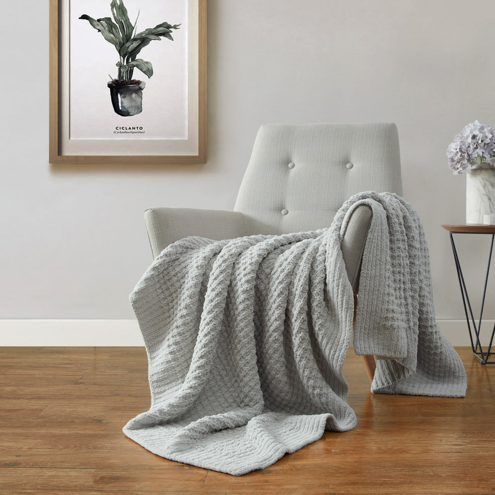 Snug Waffle Throw Blanket