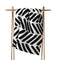 Tulum Throw Blanket  option Black / Off White