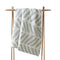 Tulum Throw Blanket  option Cloud Gray / Off White