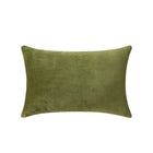 Velvet Watercolor Zebra Lumbar Pillow