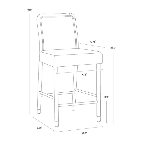 Jeno Counter Stool