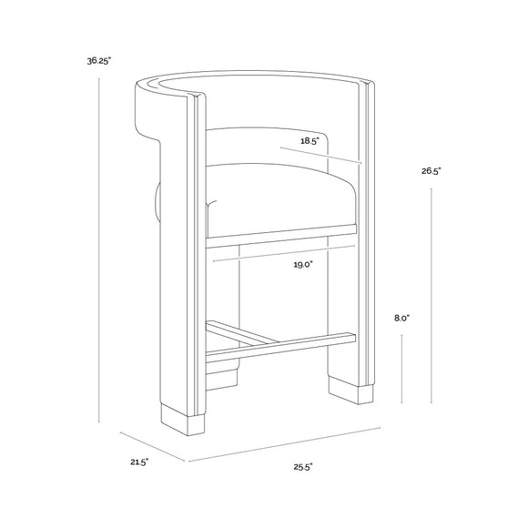 Adamina Stool