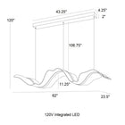 Alun LED Linear Suspension