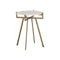 Anak End Table  option White