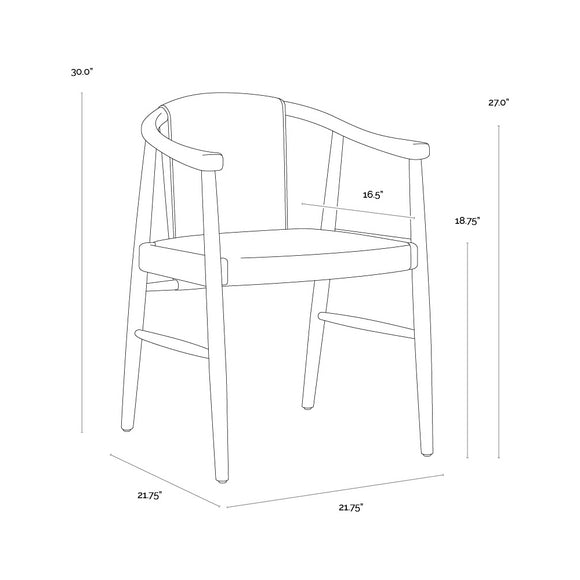 Aran Dining Armchair