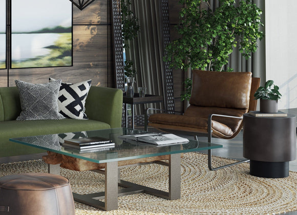Arden C-Shaped Side Table