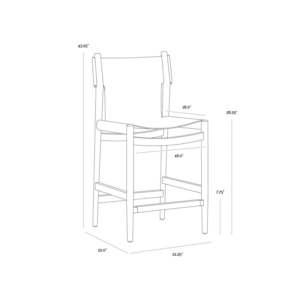 Argus Bar and Counter Stool