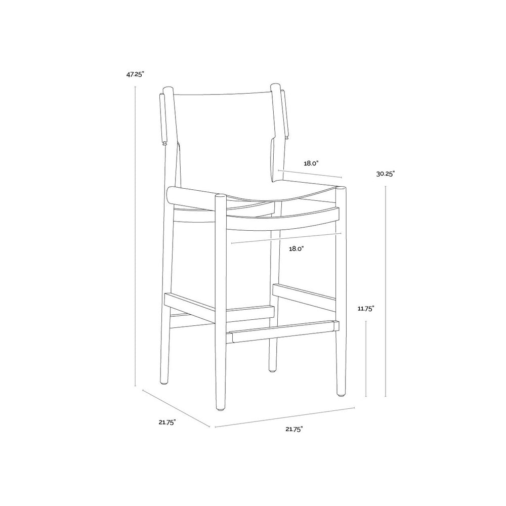 Argus Bar and Counter Stool