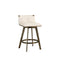 Arizona Swivel Counter Stool  option Castillo Cream