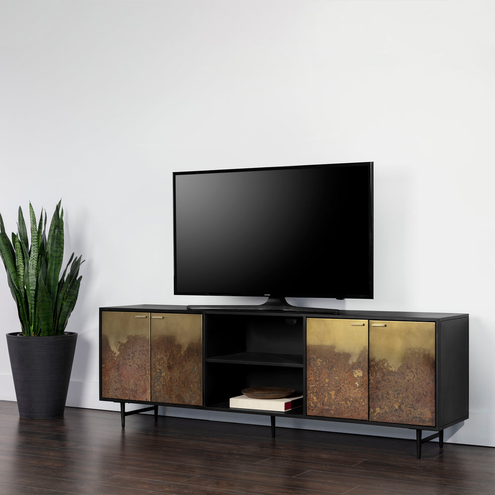 Auburn Media Console And Cabinet