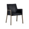 Bernadette Dining Armchair  option Bravo Black