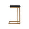 Boone Stool (Set of 2)  option Champagne Gold / Onyx