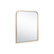 Calabasas Wall Mirror  option Brass