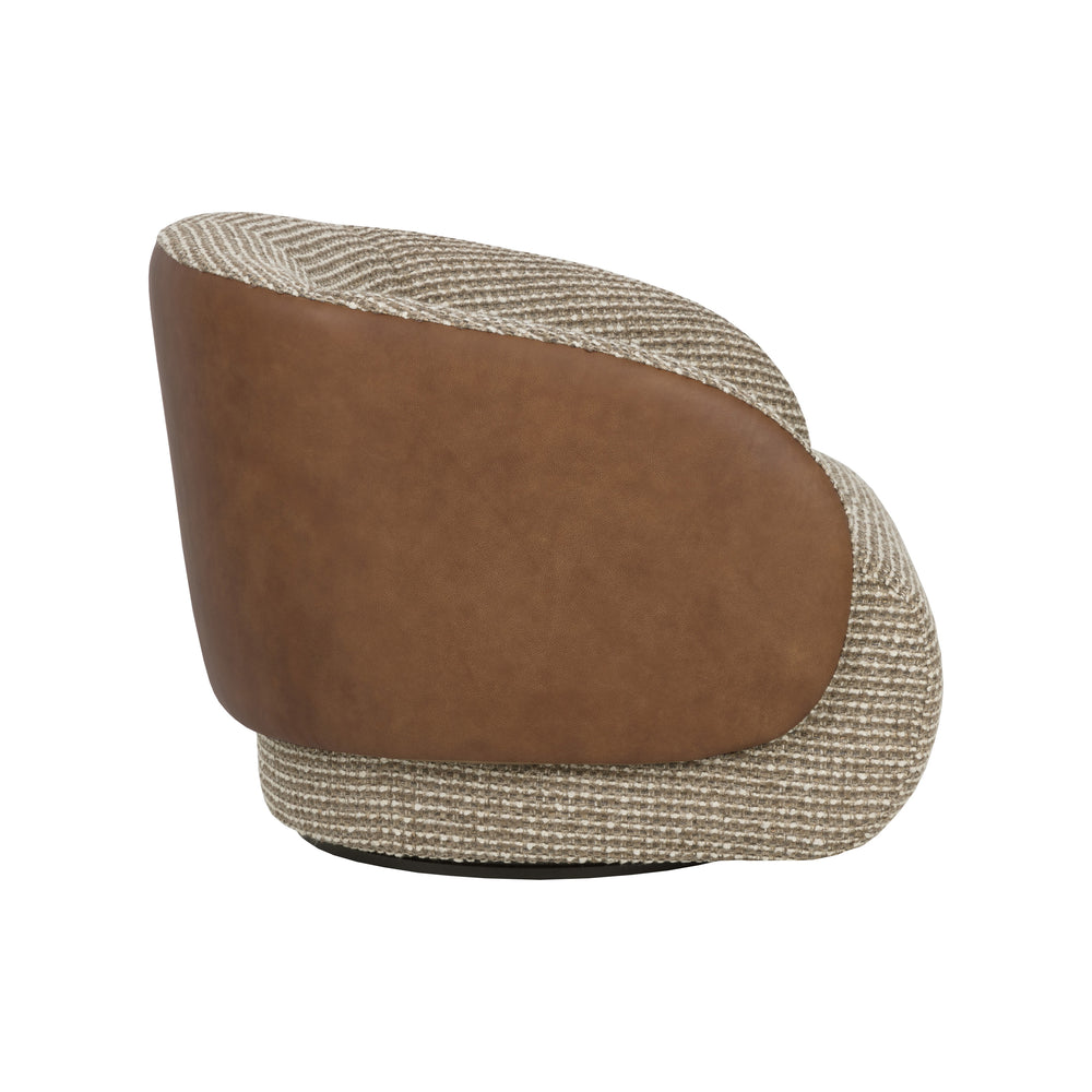 Camie Swivel Lounge Armchair